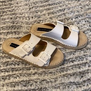 Steven by Steve Madden leather espadrille sandal